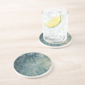 Claude Monet - Morning over de zegen Zandsteen Onderzetter (Zijkant)