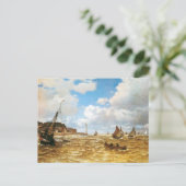 Claude Monet Mouth of the Seine Briefkaart (Staand voorkant)