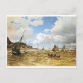 Claude Monet - Mouth of the Seine River Artwork. Briefkaart (Voorkant)