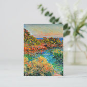 Claude Monet - Near Monte Carlo Briefkaart (Staand voorkant)