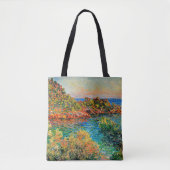 Claude Monet - Near Monte Carlo Tote Bag (Voorkant)