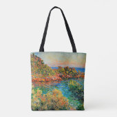 Claude Monet - Near Monte Carlo Tote Bag (Achterkant)