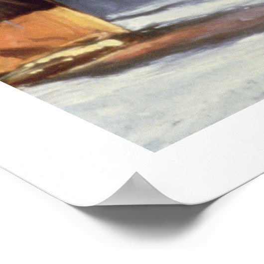 Claude Monet | Nog steeds leven met flessen Poster (Hoek)