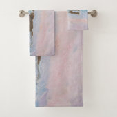 Claude Monet - Noorwegen Landscape, Blue Houses Bad Handdoek (Insitu)