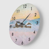 Claude Monet - Noorwegen Landscape, Blue Houses Grote Klok (Hoek)