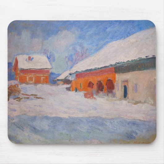 Claude Monet - Noorwegen, Rode Huizen in Bjornegaa Muismat (Voorkant)