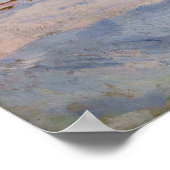 Claude Monet - Noorwegen, Rode Huizen in Bjornegaa Poster (Hoek)