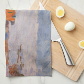 Claude Monet - Noorwegen, Rode Huizen in Bjornegaa Theedoek (Quarter Fold)