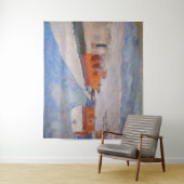 Claude Monet - Noorwegen, Rode Huizen in Bjornegaa Wandkleed (In situ)