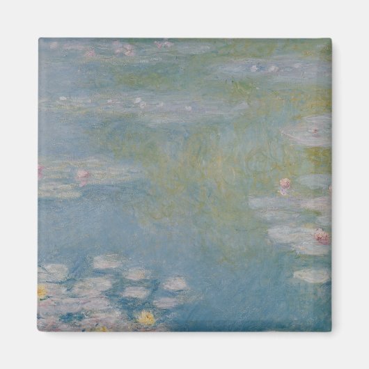 Claude Monet | Nympheas at Giverny, 1908 Magneet (Voorkant)