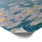 Claude Monet | Nympheas at Giverny, 1908 Poster (Hoek)