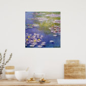 Claude Monet - Nympheas bij Giverny Poster (Keuken)