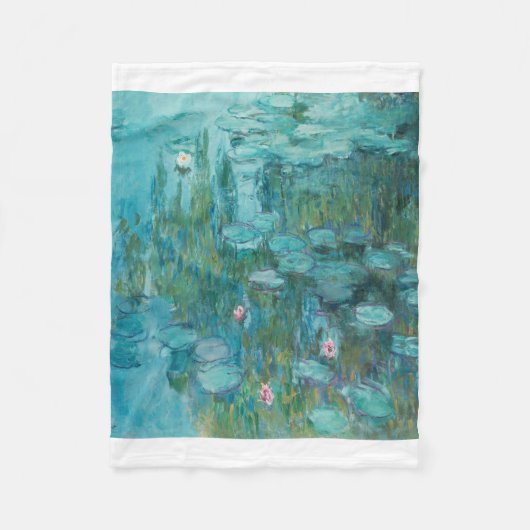 Claude Monet - Nympheas - Water Lilies Painting Fleece Deken (Voorkant)
