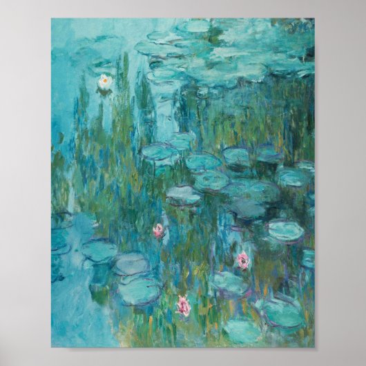 Claude Monet - Nympheas - Water Lilies Painting Poster (Voorkant)
