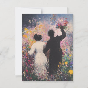 Claude Monet olieverfschilderij  Briefkaart