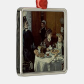 Claude Monet | Ontbijt Metalen Ornament (Rechts)