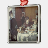 Claude Monet | Ontbijt Metalen Ornament (Links)