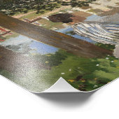 Claude Monet - Op de Bank of the Seine, Bennecour Foto Afdruk (Hoek)