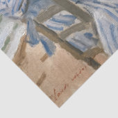 Claude Monet - Op het strand in Trouville Tissuepapier (Detail)