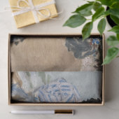 Claude Monet - Op het strand in Trouville Tissuepapier (Geschenk)