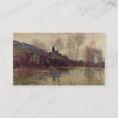 Claude Monet | Overstromingen in Giverny Visitekaartje (Achterkant)