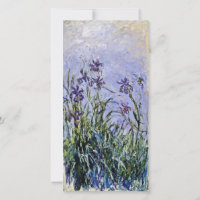 Claude Monet - Paarse Irissen