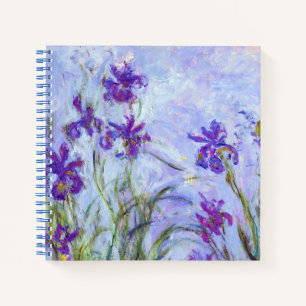 Claude Monet - Paarse Irissen / Iris Mauves Notitieboek