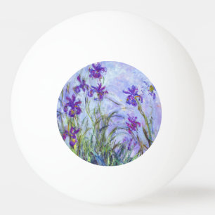 Claude Monet - Paarse Irissen / Iris Mauves Pingpongbal