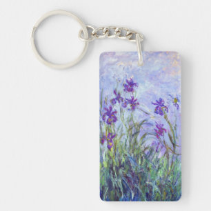 Claude Monet - Paarse Irissen / Iris Mauves Sleutelhanger