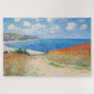 Claude Monet - Pad in de tarwevelden bij Pourville Legpuzzel