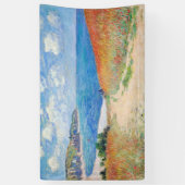 Claude Monet - Pad in de tarwevelden bij Pourville Spandoek (Verticaal)