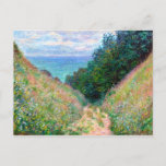 Claude Monet Pad in La Cavee Pourville Briefkaart<br><div class="desc">Een prachtig klassiek landschap briefkaart met een pad in La Cavee in Pourville,  geschilderd door de Franse impressionistische schilder Claude Monet. 






com</div>