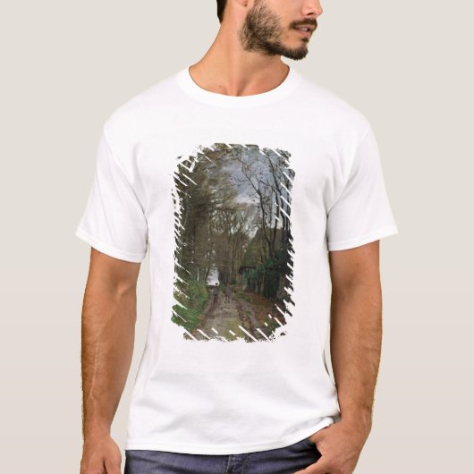 Claude Monet | Pad in Normandië T-shirt (Voorkant)