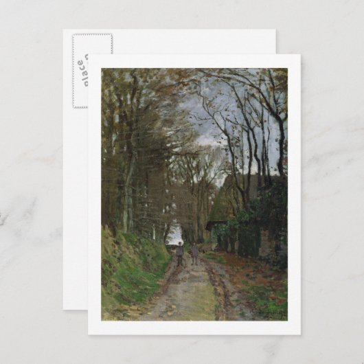 Claude Monet | Pad in Normandy Briefkaart (Voorkant / Achterkant)