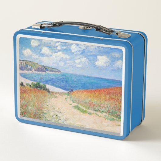 Claude Monet - Pad in Tarwevelden bij Pourville (Achterkant)