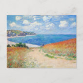 Claude Monet - Pad in Tarwevelden bij Pourville Briefkaart (Voorkant)