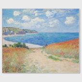 Claude Monet - Pad in Tarwevelden bij Pourville Cadeaupapier (Vlak)