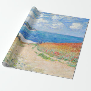 Claude Monet - Pad in Tarwevelden bij Pourville Cadeaupapier