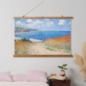 Claude Monet - Pad in Tarwevelden bij Pourville Hangend Wandkleed (Slaapkamer)