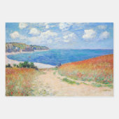 Claude Monet - Pad in Tarwevelden bij Pourville Inpakpapier Vel (Voorkant 2)