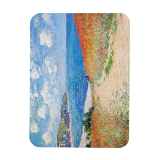 Claude Monet - Pad in Tarwevelden bij Pourville Magneet (Verticaal)