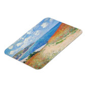 Claude Monet - Pad in Tarwevelden bij Pourville Magneet (Linkerzijde)