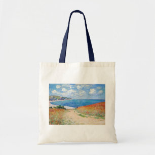 Claude Monet - Pad in Tarwevelden bij Pourville Tote Bag