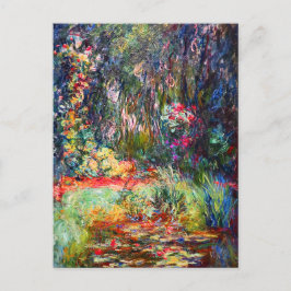 Claude Monet Painting Art Briefkaart