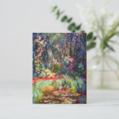 Claude Monet Painting  Art Briefkaart (Staand voorkant)