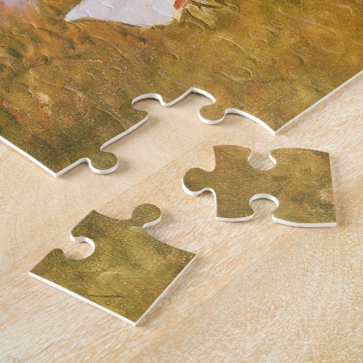 Claude Monet Painting, Edge of a Wood door Sargent Legpuzzel (Zijkant)