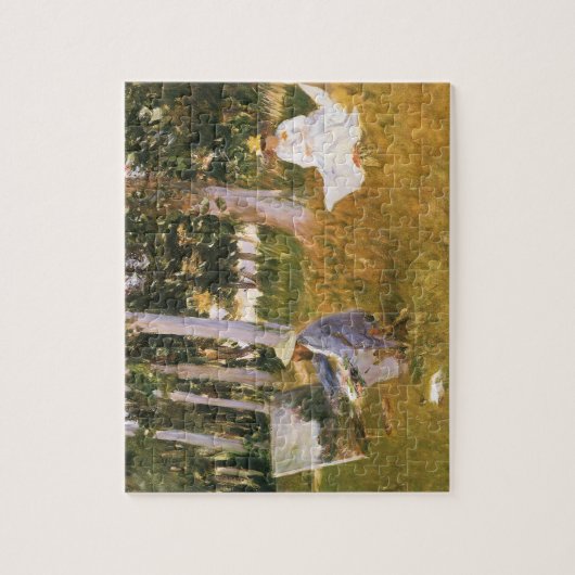 Claude Monet Painting, Edge of a Wood door Sargent Legpuzzel (Verticaal)