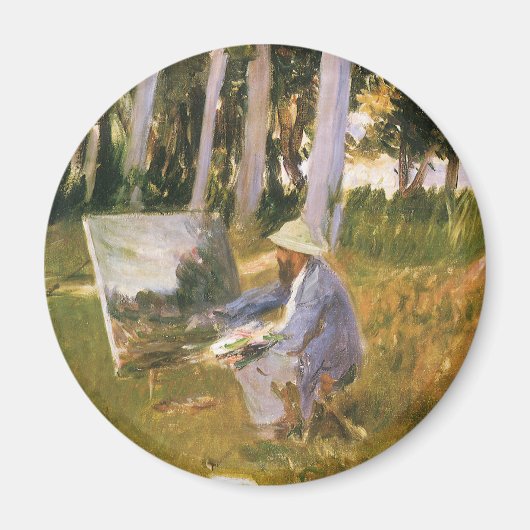 Claude Monet Painting, Edge of a Wood door Sargent Magneet (Voorkant)
