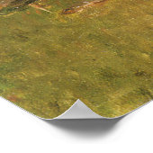 Claude Monet Painting, Edge of a Wood door Sargent Poster (Hoek)