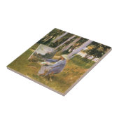 Claude Monet Painting, Edge of a Wood door Sargent Tegeltje (Zijkant)